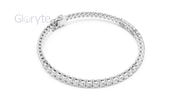 Round Cut Diamond Half Tennis Bracelet 2.50mm