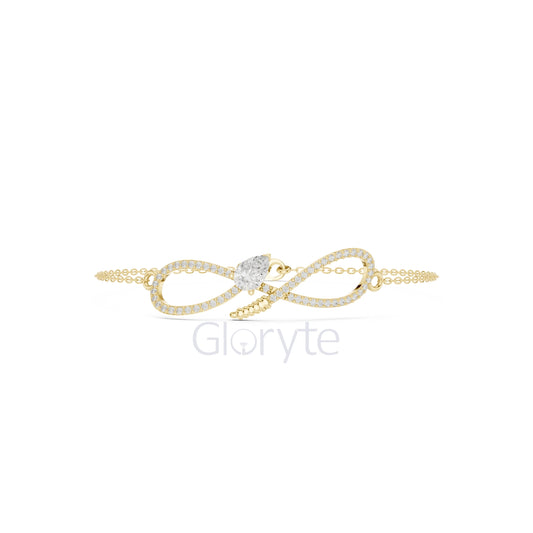 Infinity Diamond Bracelet