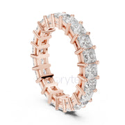 Princess Cut Diamond Eternity Band