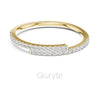 Double Row Petite Diamond Wedding Band – Lab-Grown & Moissanite