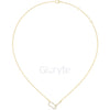 Diamond Link Pendant Necklace