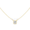 Bezel Cushion Cut Pendant | 1.50 CT