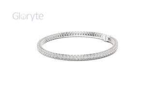 Oval Cut Diamond Tennis Bracelet