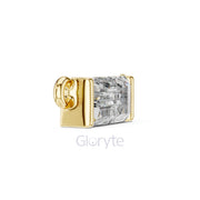 Baguette Diamond Bar Necklace