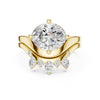 Oval Diamond Bridal Set