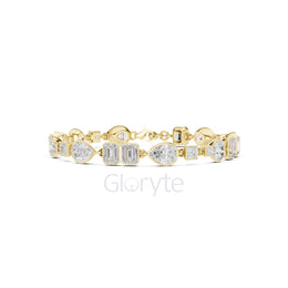 Cluster Diamond Bracelet