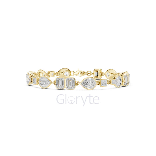Cluster Diamond Bracelet