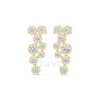 Bubble Cluster Diamond Earrings