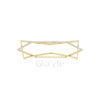 Geometric Diamond Bangle