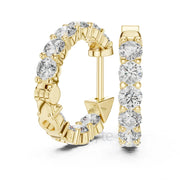 Classic Round Hoop Earrings