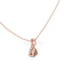 Pear Cut Pendant with Diamond Bail | 1.50 CT