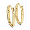 Minimalist Solitaire Hoop Earrings – Lab-Grown Diamond / Moissanite | S925, 10K, 14K Gold