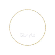 Bezel Set Diamond Tennis Necklace