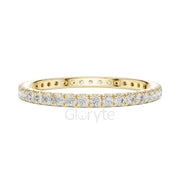 Classic Round Diamond Eternity Band