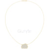 Cloud Diamond Pendant Necklace