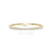 Classic Round Diamond Tennis Bracelet (2.50mm)