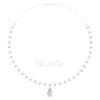 Eternal Grace Pear Diamond Necklace