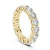 Round Cut Diamond Eternity Band – Full Circle Brilliance in 925 Silver, 10K & 14K Gold