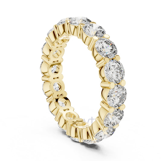 Round Cut Diamond Eternity Band – Full Circle Brilliance