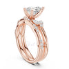 Pear Diamond with Accent Stones Ring