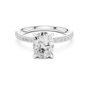 1.5ct Diamond Ring with Marquise & Round Accents