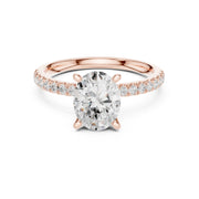 1.5ct Diamond Ring with Marquise & Round Accents
