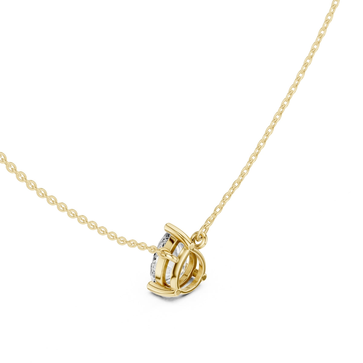 Diamond Solitaire Pendant Necklace – 2.50 Carat