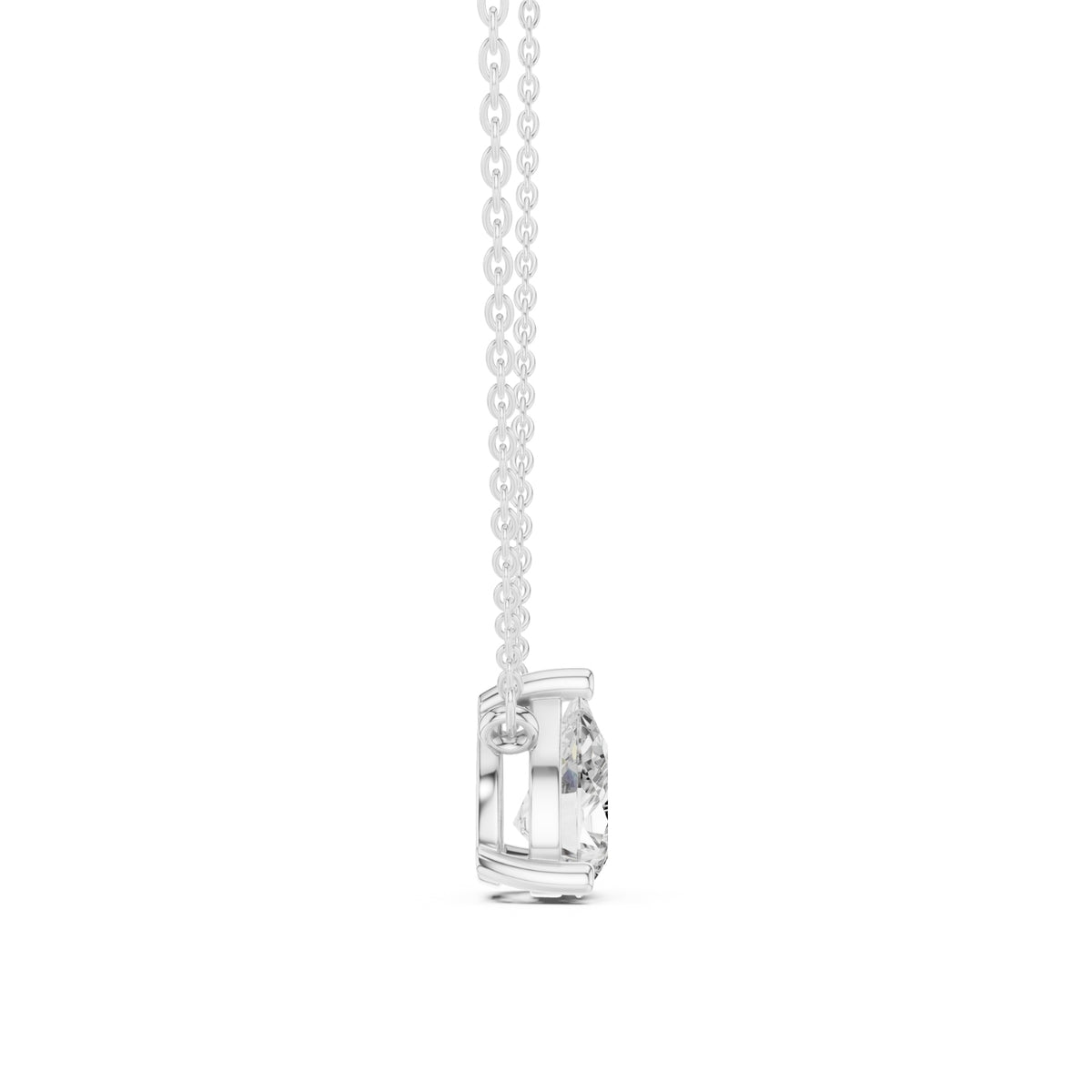 Diamond Solitaire Pendant Necklace – 2.50 Carat