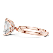 Solitaire Tulip Diamond Ring | 2 Carat Engagement Rings