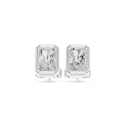 Elegant Bezel Diamond Stud Earrings | 2.50 Carat Total Weight