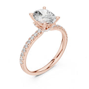 1.5ct Diamond Ring with Marquise & Round Accents