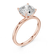 Solitaire Tulip Diamond Ring | 2 Carat Engagement Rings