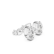 Elegant Bezel Diamond Stud Earrings | 2.50 Carat Total Weight