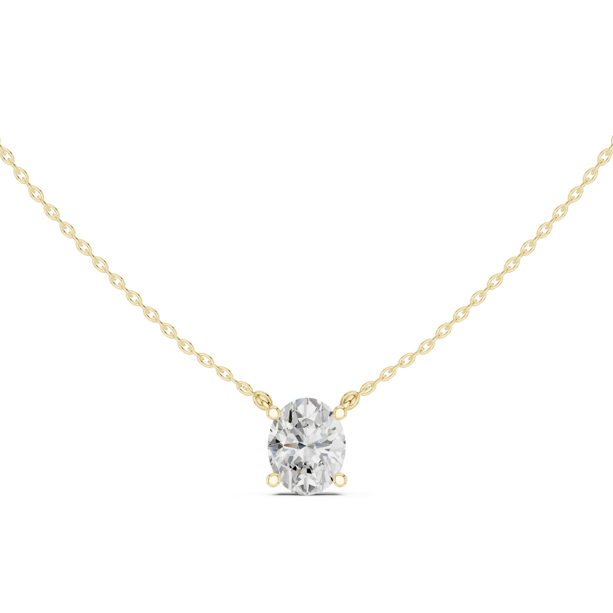 Diamond Solitaire Pendant Necklace – 2.50 Carat