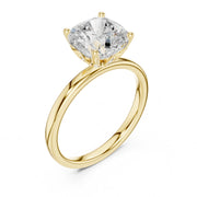 Solitaire Tulip Diamond Ring | 2 Carat Engagement Rings