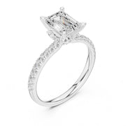 1.5ct Diamond Ring with Marquise & Round Accents