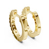 Classic Round Cut Diamond Hoop Earrings – Lab-Grown & Moissanite