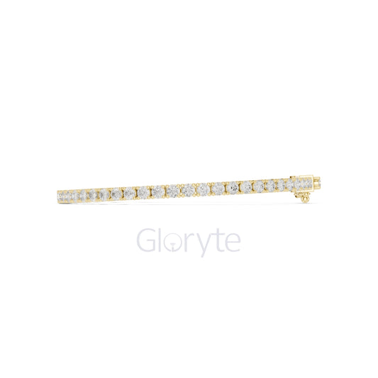Classic Round Diamond Tennis Bracelet (2.50mm)