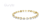 Mixed Shape Diamond Tennis Bracelet