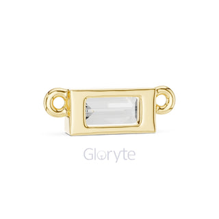 Baguette Diamond Bar Necklace