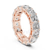 Asscher Cut Diamond Eternity Band