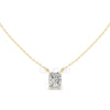 Radiant Cut Solitaire Pendant | 2.5 CT