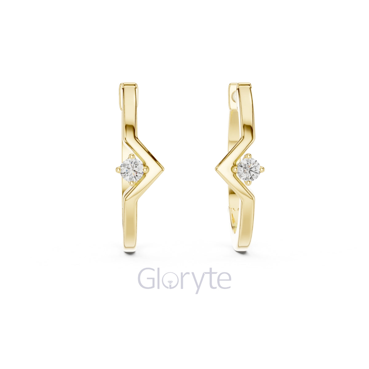 Geometric Hoop Earrings