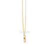 Diamond Floral Pendant Necklace with Marquise & Pear Cut Stones – Includes Chain