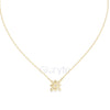 Bloom Diamond Cluster Pendant Necklace