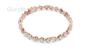 Mixed Shape Diamond Bracelet