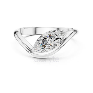 Marquise Diamond Wrap Ring