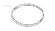 Oval Cut Diamond Tennis Bracelet