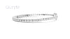 Round Cut Diamond Half Tennis Bracelet 2.50mm