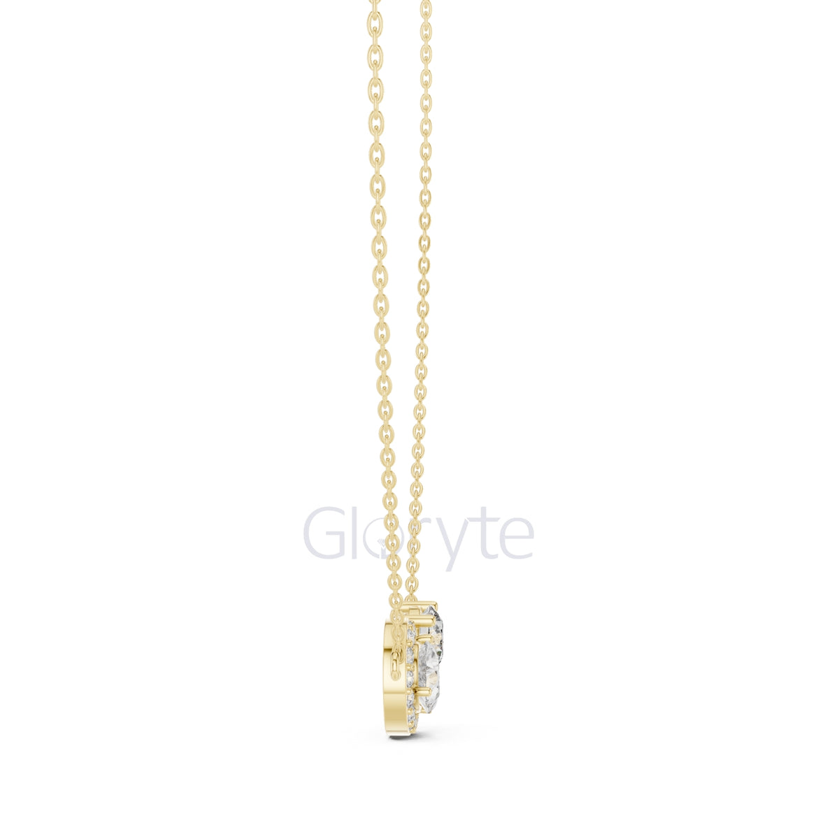 Toi et Moi Diamond Pendant Necklace